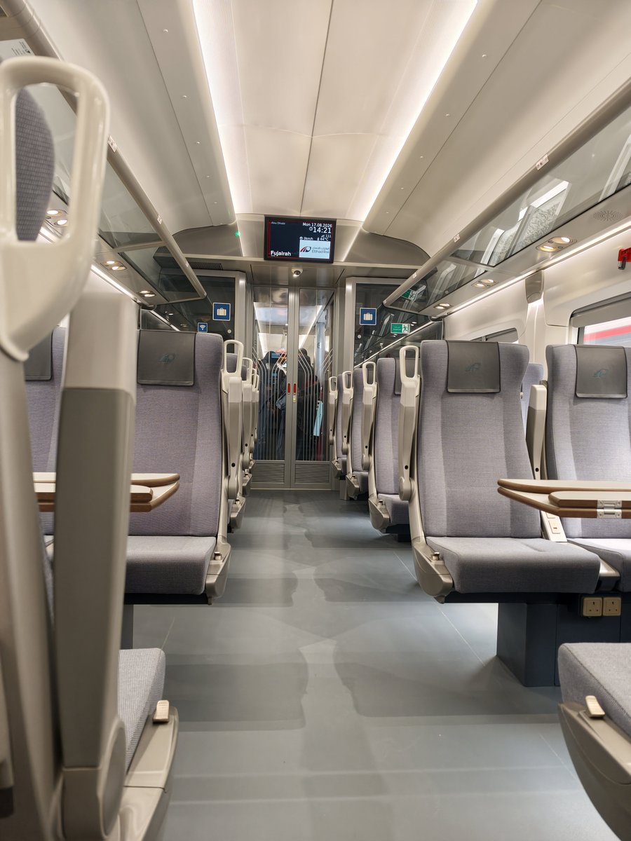 jawanderer's tweet photo. 🚆✨ AUH ➡️ FUJ ➡️ AUH — a little rail adventure with a whole lot of good vibes! 💕

Sometimes, the best adventures begin the moment the train starts moving. 💛✨

#EtihadRail #EtihadRailJourney  #TrainAdventure #RailJourney #UAEAdventures #WeekendEscapade #WanderMore #TravelDiaries #JaWanderingDiaries
