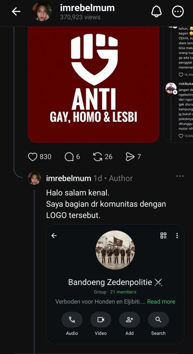 blloverina's tweet photo. @shandya ternyata narasi propaganda anti lgbt https://t.co/eu3DPS7DtQ