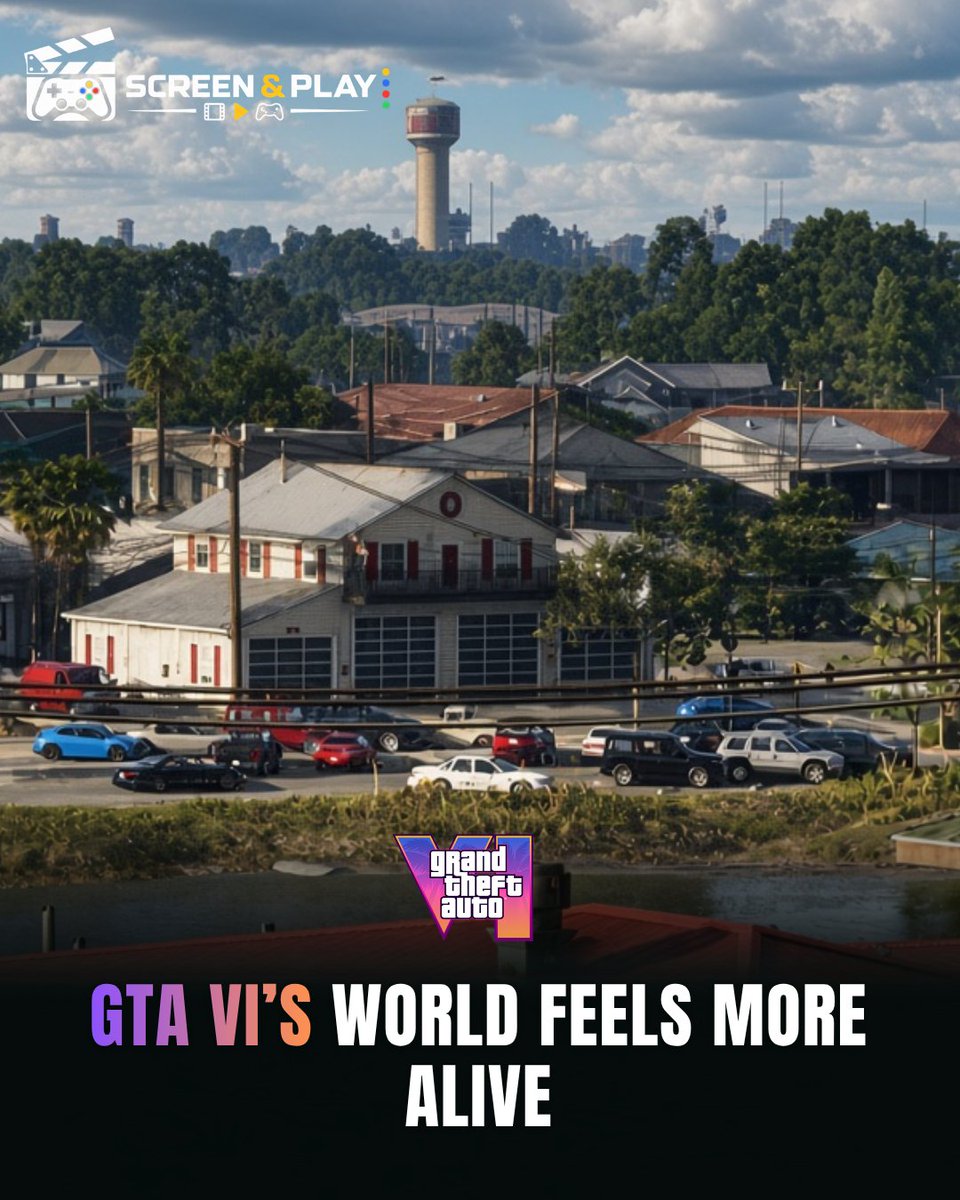 screen_and_play's tweet photo. GTA VI’s world feels insanely alive. 👀🔥
It’s the little details that make Vice City feel real. 🌴 https://t.co/jbJdoqIHnA
