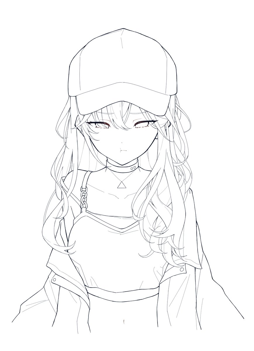 haju イラストオーダー 2点 ラフ案 Post by kyottie on X: ラフ→線画✍️