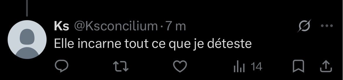 Sheikarya's tweet photo. @Ksconcilium @rapunchline t’as pas l’air d’aimer grand chose non plus https://t.co/8KbB4wnAyH