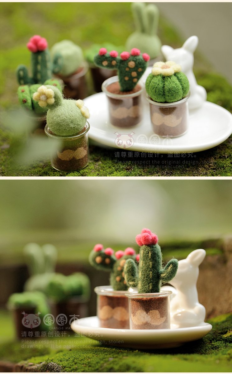 karyn3304's tweet photo. [Just finished my mini felt succulent planter  Super cozy craft project for a rainy Sunday—small, cute, and no mess!] https://t.co/FW582MbSw0