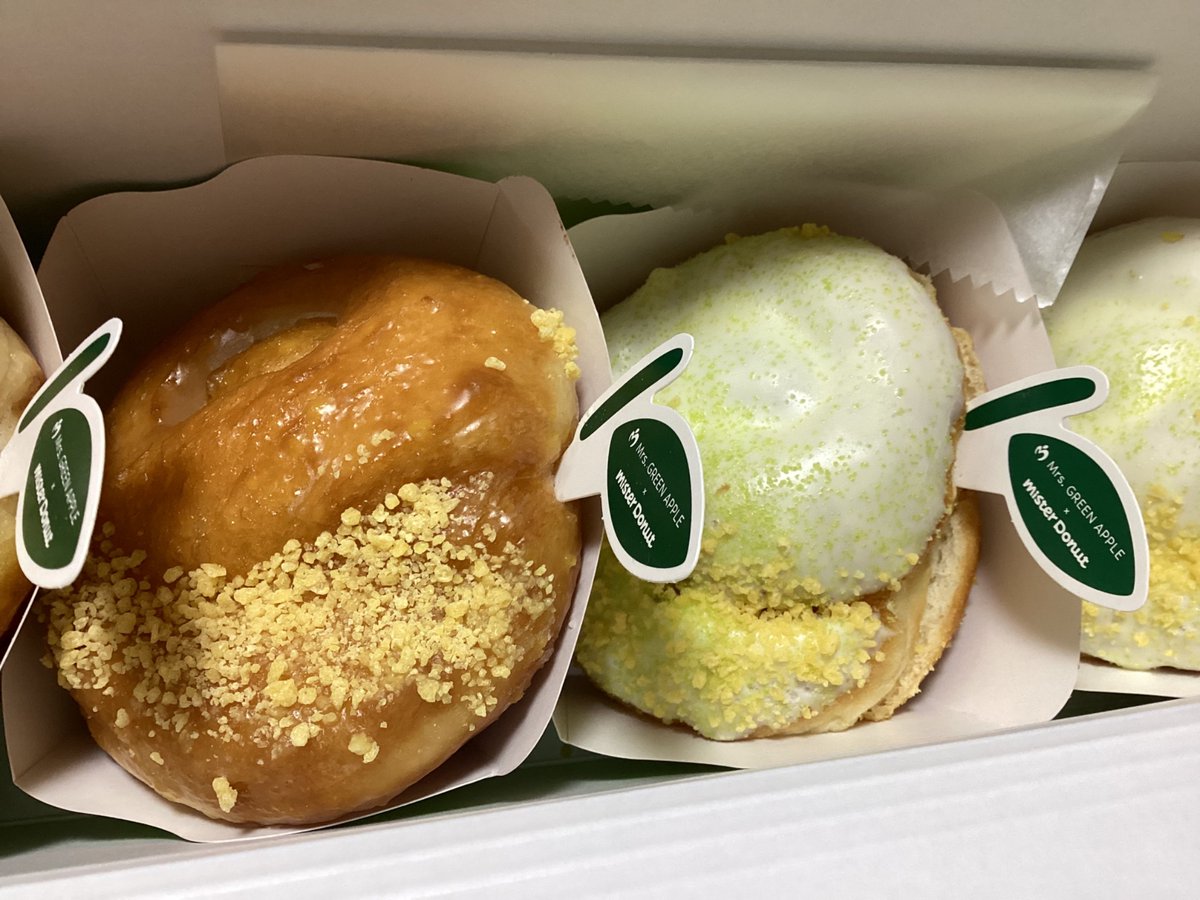 masi_low's tweet photo. 弟さんがミセスコラボのミスド買ってきてくれた！
ありがとう！！ https://t.co/XfJEWhNfc6