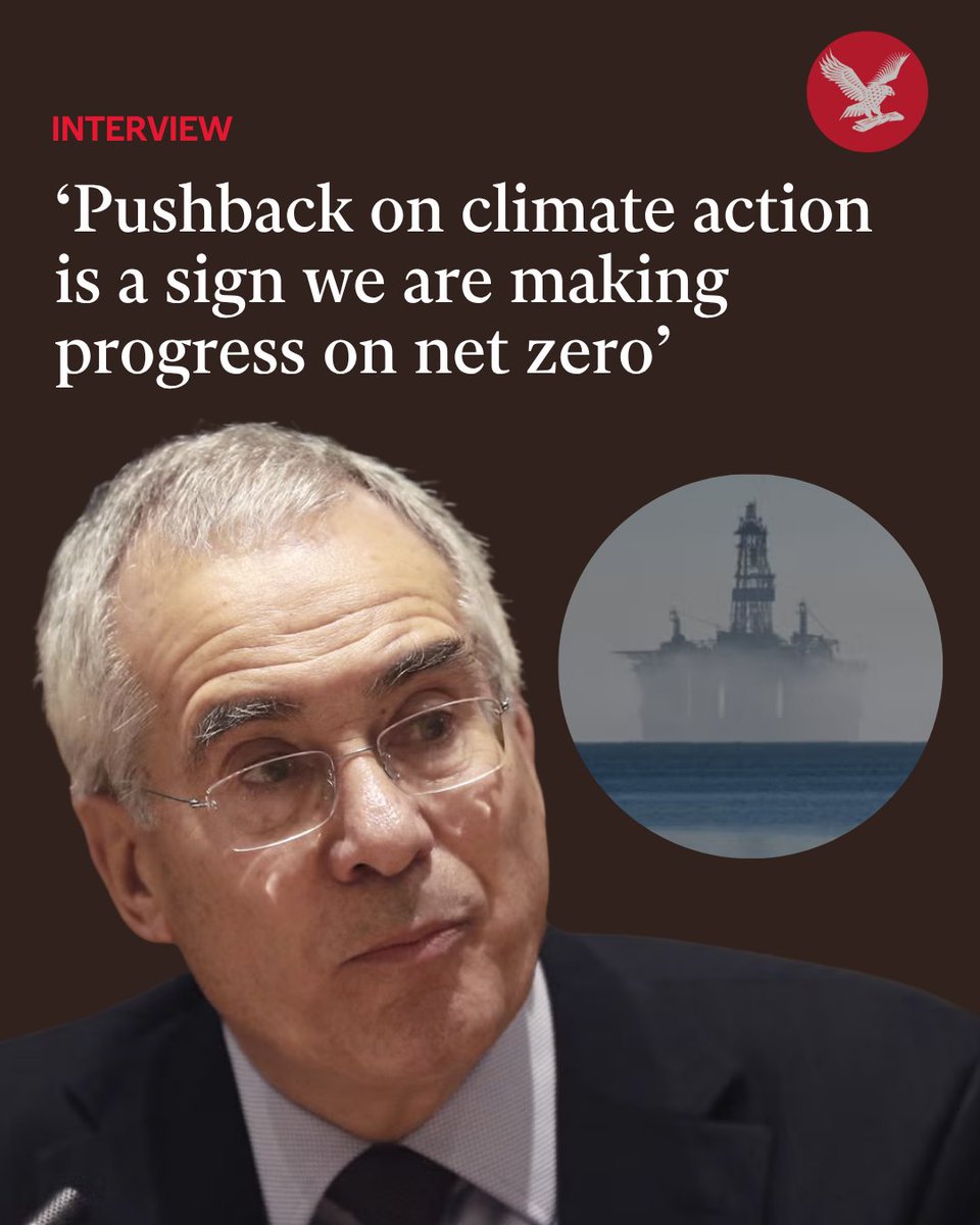 Independent's tweet photo. Lord Nicholas Stern speaks to Nick Ferris about how climate impacts and green technology are both accelerating faster than anticipated - as he suggests that the UK can still drive the green development agenda.

Read more: https://t.co/xltYsGx862 https://t.co/NNhcVHqRbj