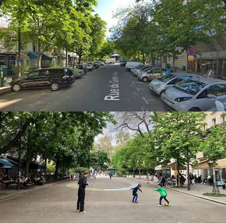 ArtistCyclist's tweet photo. Paris is removing cars and improving the city. https://t.co/jlpBamAWFf