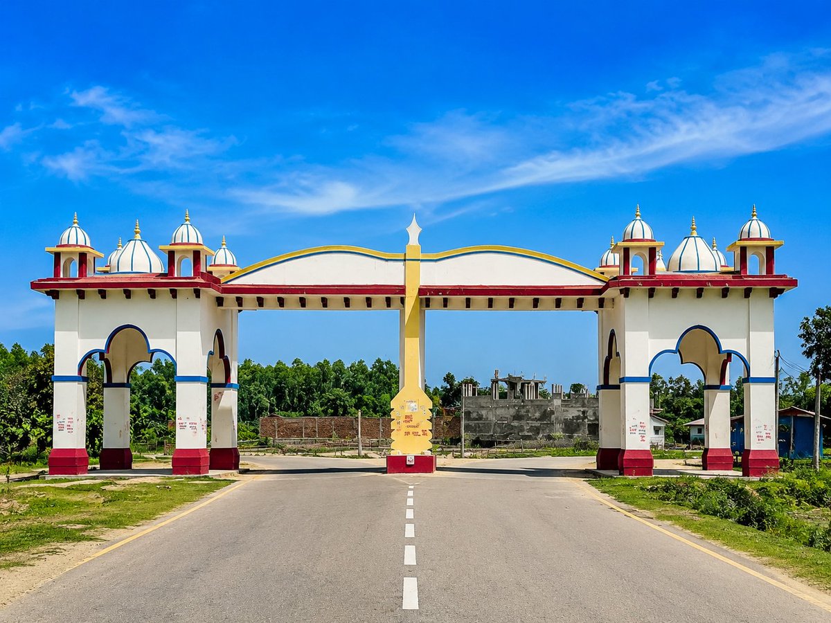 bramhanandky's tweet photo. Janakpur Dham Entrance, Janakpur, Dhanusha, Nepal-(जनकपुर धाम प्रवेशद्वार, जनकपुर, धनुषा, नेपाल ) #JanakpurDham #Entrance #Janakpur  #Dhanusha #Nepal https://t.co/zGD530BIsn