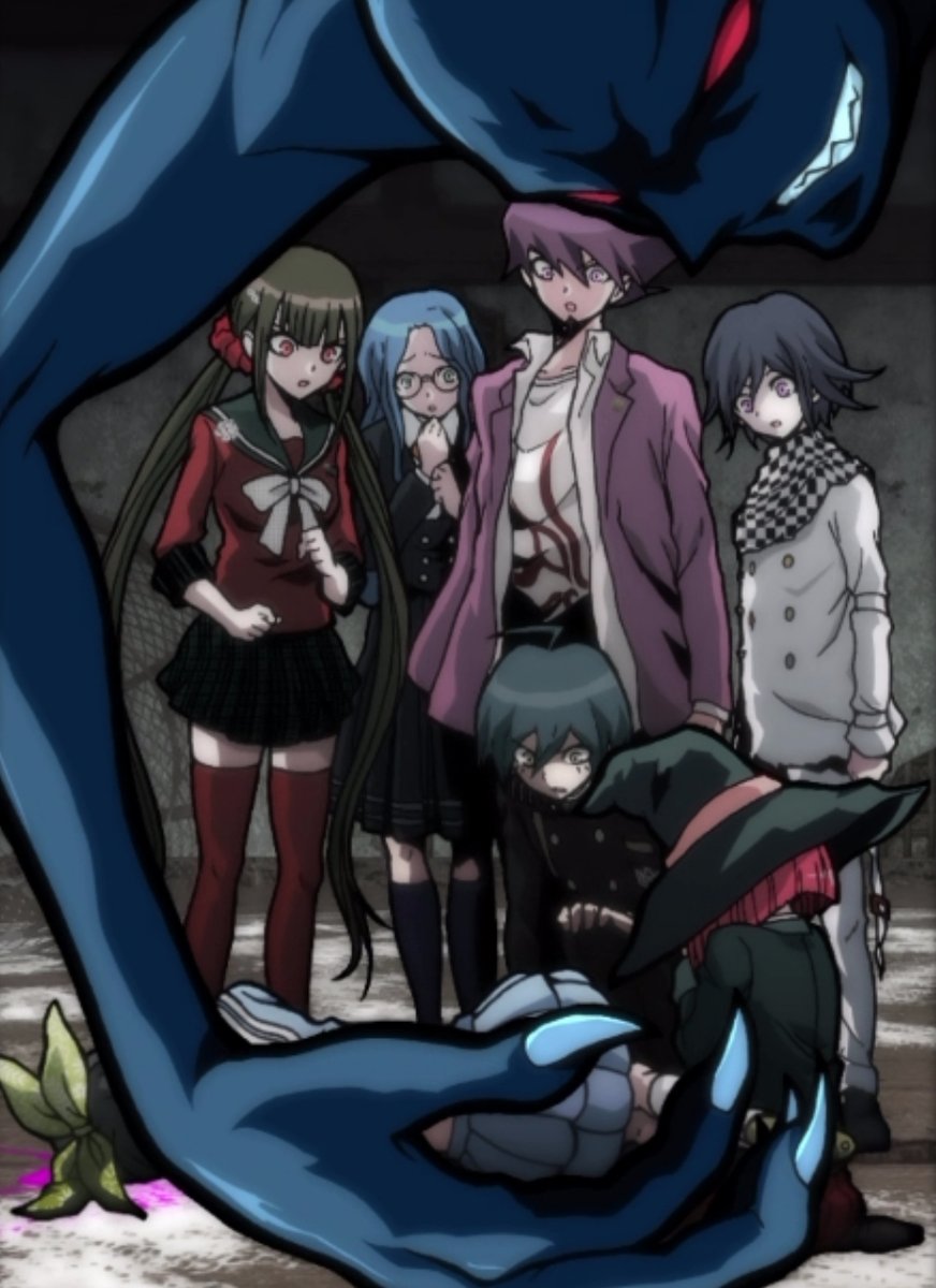 Mushoontwt's tweet photo. Whyd korekiyo grow big and grab tenko without anyone seeing him are they blind https://t.co/3sfaCq5ZZ3