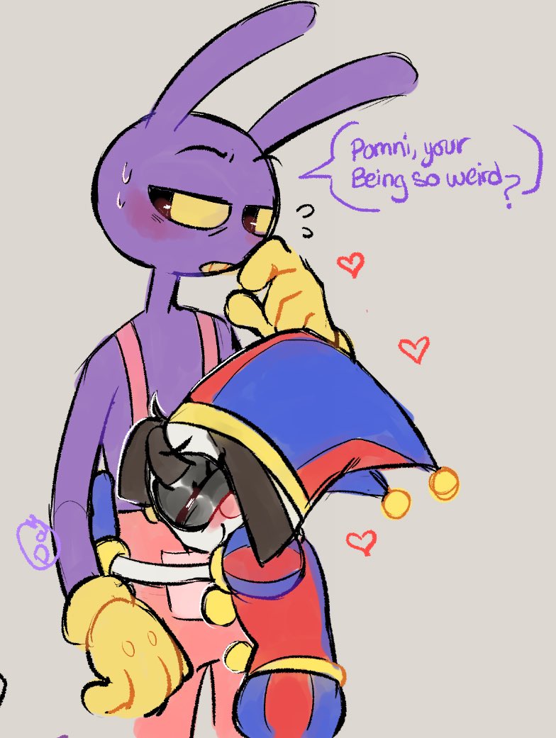 FloeFlan's tweet photo. “So clingy pom pom..you act like I was gone or something…” #tadc #funnybunny https://t.co/oJzpMy0BcC