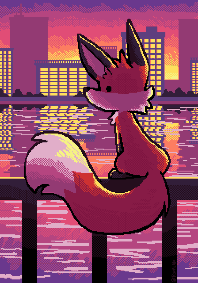 RafVicAlv's tweet photo. 16-bit fox 🦊 https://t.co/etysiMnSzz