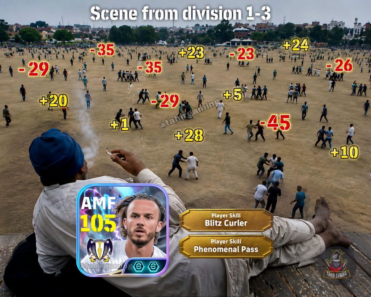 gamingwithjb1's tweet photo. 🚨🔥 FREE SHOWTIME JAMES MADDISON… REALLY? 🤣

Konami: “Free Reward!” 🎁
Players: “FREE?! We’re sacrificing our sanity for this!” 😭🙏

⚔️ Division 1–3 = WARZONE! 💀

Win ➝ +28 📈
Win again ➝ +24 📈
One mistake ➝ -30 📉🤡 https://t.co/CeZlasaVkD
