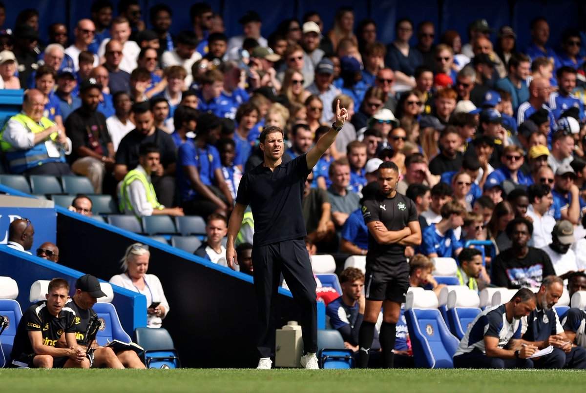 CFCPys's tweet photo. 🚨 NEW: Xabi Alonso: “For me it’s not to tell people what to expect, it’s to show, to deliver, words are really cheap, I can say oh they can expect 100 goals but we need to perform on the pitch. Show me, don’t tell me” (@MenInBlazers) #CFC https://t.co/qjh8xIYmub