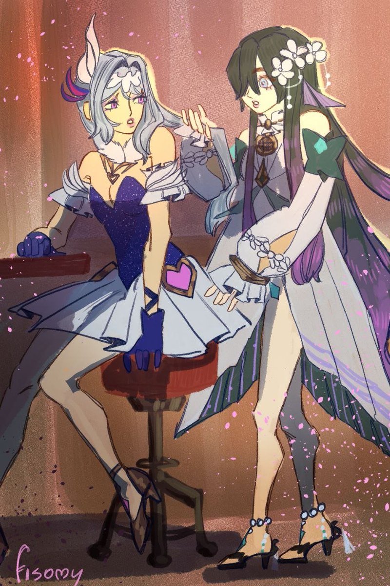 fi_somy's tweet photo. 🦢🫧 offstage
#GenshinImpact #Odette #Vodyanitsa  #Snezhnaya https://t.co/np6czsabYK