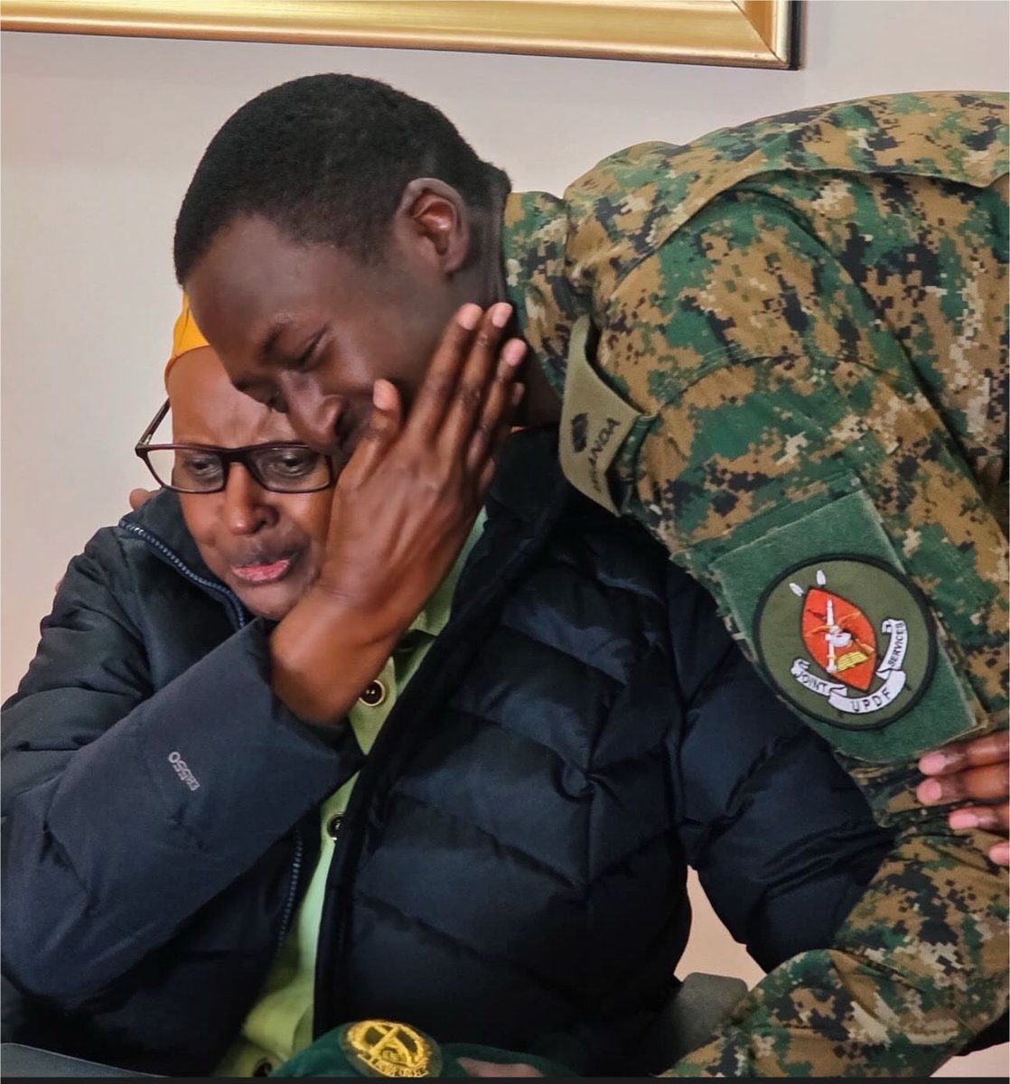 edthnaka's tweet photo. I praise God for His special grace upon our cherished Maama @JanetMuseveni. 

It is a joy to see her witness and celebrate the achievement of her grandson, Ruhamya, as he joins the @MODVA_UPDF family after graduating from Sandhurst. This is a testimony of God’s faithfulness and grace across generations.

I also thank the President & C.I.C H.E. Gen @KagutaMuseveni for grooming a second generation of UPDF officers grounded in patriotism, discipline and service to country. Your leadership continues to inspire.

My special appreciation goes to Afande CDF, Gen. @mkainerugaba, my mentor, for guiding your son to embrace patriotism and national service.

Congratulations 2Lt. Ruhamya Kainerugaba and 2Lt. Andrew Bakyira Ruyondo. Uganda is proud of you.

ASIYE KIFANI