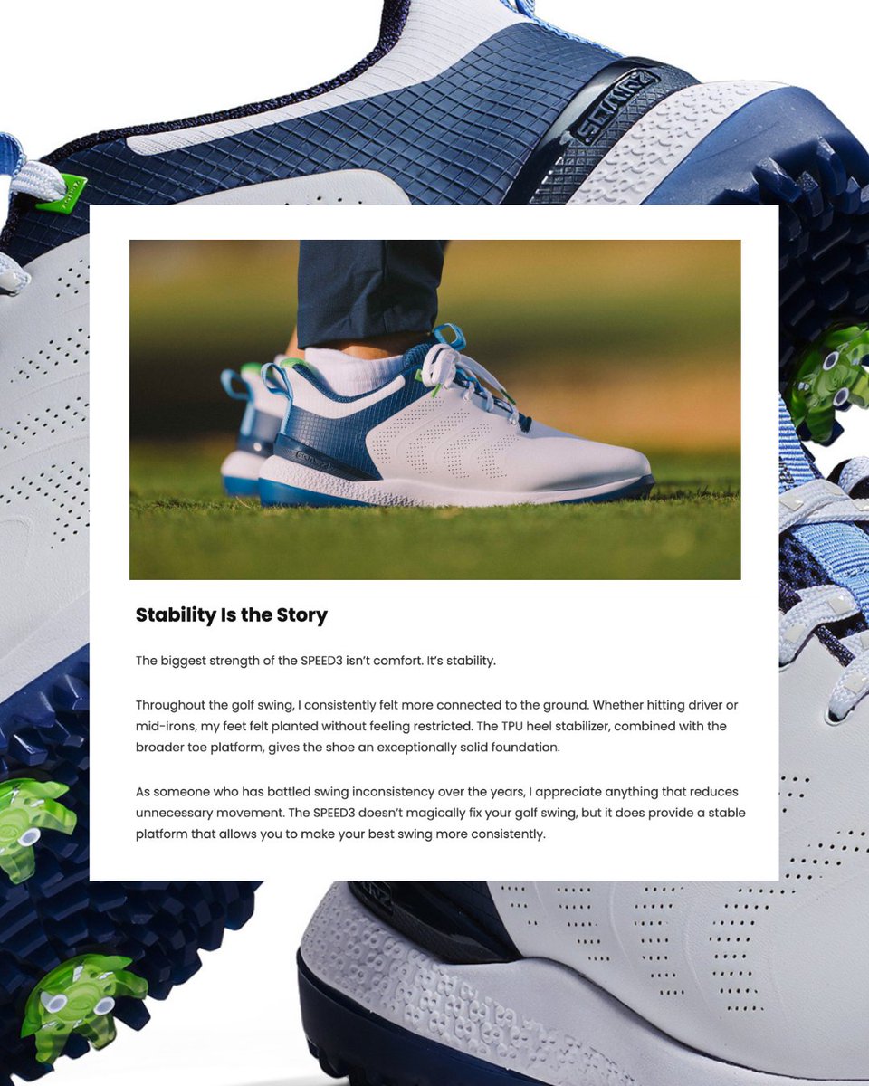 sqairz's tweet photo. Stability you can feel from the ground up.

Chicago Golf Report tested the SPEED3™ on wet fairways and uneven terrain. The results surprised them.

Read the full article: https://t.co/ZW3a617ajn https://t.co/uLDKPYYaEY