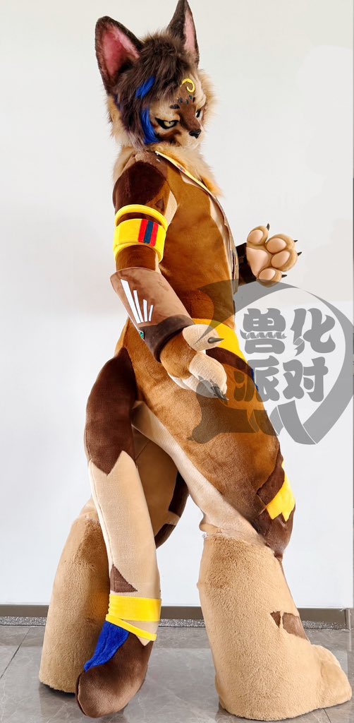 Shuhuapaidui's tweet photo. 喵喵喵 #furry #fursuit #兽装 https://t.co/8p1Rtuew4J
