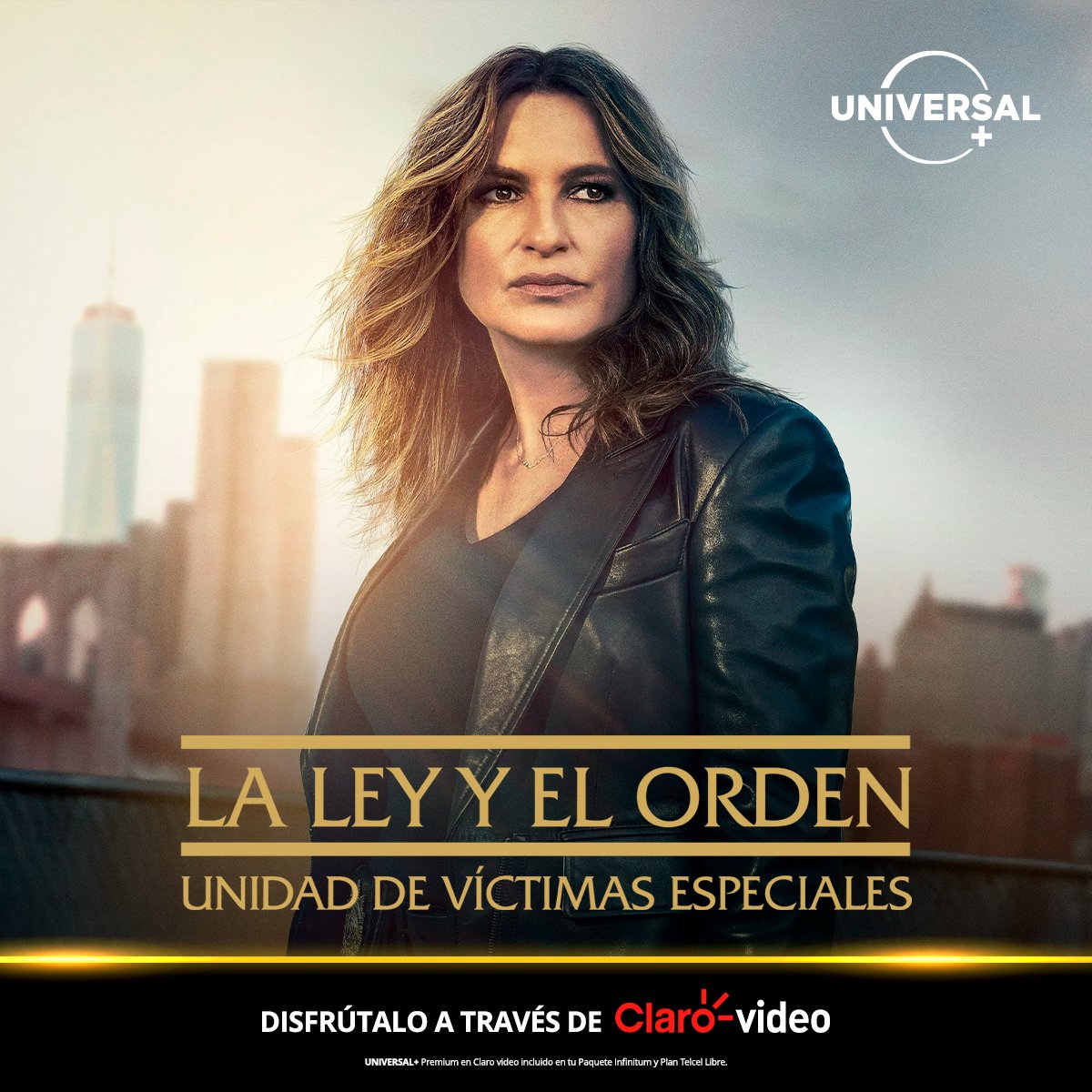 ClaroVideoMx's tweet photo. Acompaña a Olivia Benson y a la Unidad de Víctimas Especiales en sus casos más desafiantes. 🕵️‍♀️ 🗽 ¡Maratonea 𝗟𝗮 𝗟𝗲𝘆 𝘆 𝗘𝗹 𝗢𝗿𝗱𝗲𝗻: 𝗨𝗩𝗘 por #UniversalPlusEnClarovideo! 🚨 ⚖️  https://t.co/iAqmUNfZ0w #UniversalPlus   

👉 UNIVERSAL+ en Claro video, incluido en tu Paquete Infinitum y Plan Telcel Libre 👈