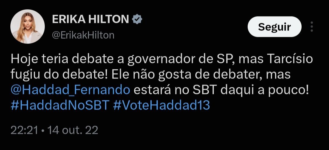Vendotadala's tweet photo. @ErikakHilton Hipocrisia kkkkj https://t.co/ihFM8TIitu