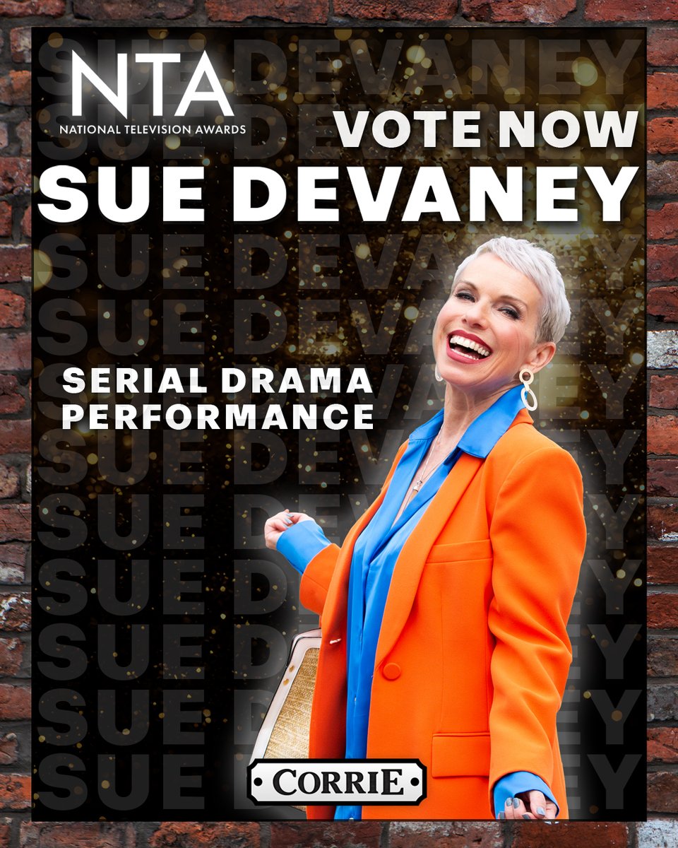 itvcorrie's tweet photo. It's that time again! ✨ Shortlist nominations for the National Television Awards have been announced and voting is official open 💚

Vote here: https://t.co/LC6OXNUbHC https://t.co/pQtKUj8Onz