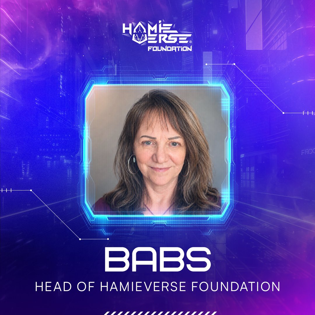 Hamieimpact's tweet photo. We’re pleased to welcome @BabsPurplelotus as Head of the Hamieverse Foundation.

Bringing 20+ years of experience building mission-driven organizations to help grow the Foundation.

Together, we’re setting out to change more lives than ever before 🐹 https://t.co/rtw6hrxwVA