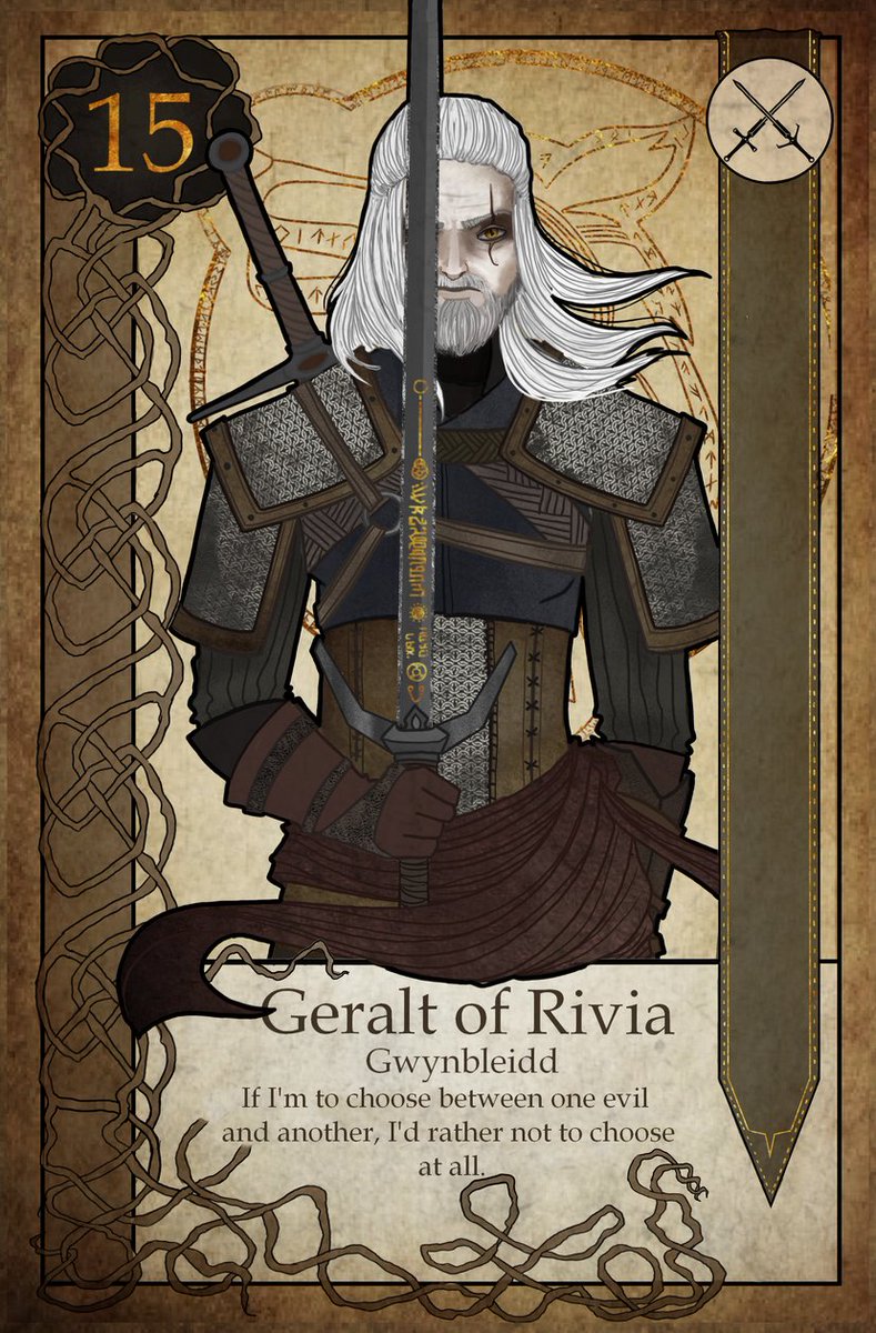 ClRl_'s tweet photo. One of the things I'm most excited for is the return of Gwent in the Witcher 4 and its evolution in the next game.  I would love to see more card mechanics and interactions between cards when played.

#Witcher4 #Gwent

- Art by Kingoftheplatypus
https://t.co/LJvY0BUT4s https://t.co/Iu735kMg8J
