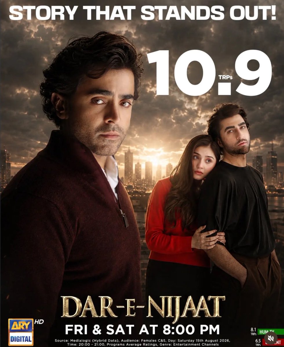 Duresluvboat's tweet photo. The TRP keeps climbing with every single episode, and the first episode already hit 10 million views we cheer! ❤️‍🔥❤️‍🔥❤️‍🔥 The hype is so real, and this is just the beginning. Upward and onwards..
#Darenijaat https://t.co/lxFeh2GPIa