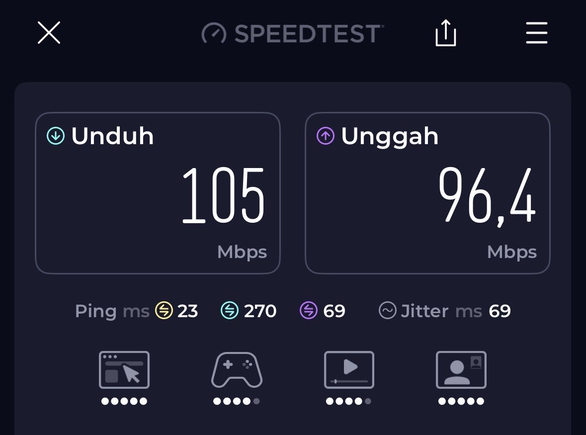 rae_vd's tweet photo. 5G coverage XLSMART is so wide and the speed is so good too.
XL and Smartfren 5G Speedtest! https://t.co/iL3FRGgMPh