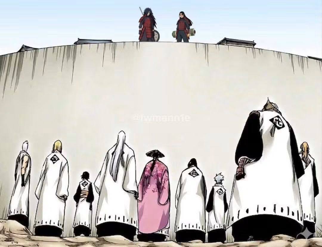 Shini_hg's tweet photo. Les petits de tiktok ils sont tellement fou MDRRRRRRRR. comment ça Madara/Hashirama contre le gotei 13 ? Envoi juste Shinji seulement y a pas besoin de plus https://t.co/ubTcte8x28