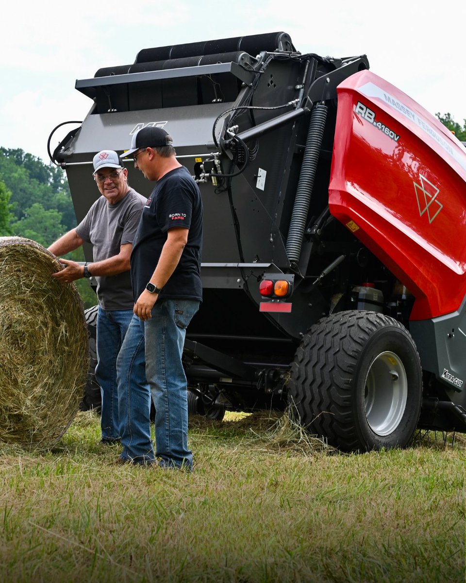 MF_NorthAmerica's tweet photo. Buying a baler isn't a one-time purchase. It's a long time partnership. 

Hesston by Massey Ferguson balers deliver: reliable dealer network + proven resale value in the used market.

Better support. Better return. Better business.

#MasseyFerguson #LargeSquareBaler #RoundBaler https://t.co/fcps6bfq9K