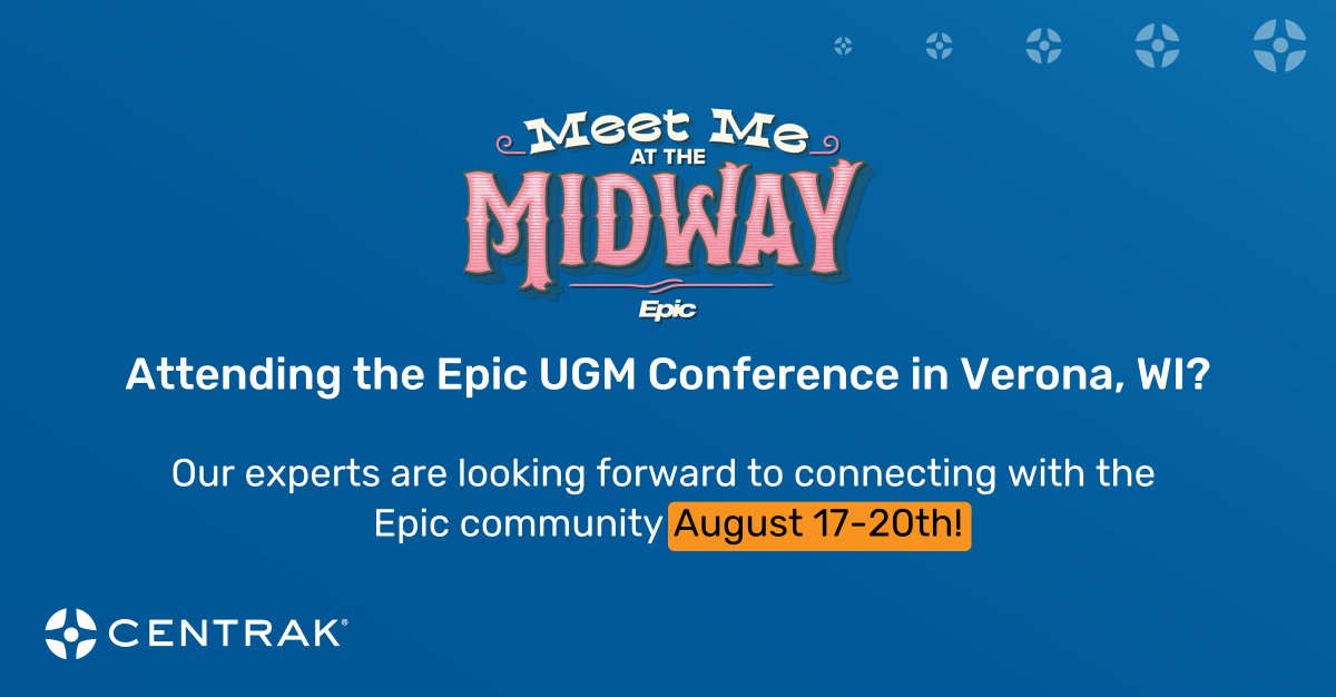 CenTrak's tweet photo. Health systems don't need more data. They need the right data in the right workflow.

We're at #EpicUGM discussing how RTLS and Epic work together to improve coordination, efficiency, and the care experience. Let's connect.

#Healthcare #RTLS #HealthIT #Epic https://t.co/oneG6fIlmC
