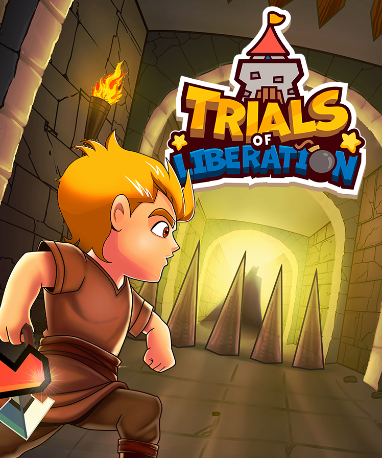 AdriTB08's tweet photo. The final piece of my Steam page redesign is finally done. 🎨

Here’s the new capsule art for Trials of Liberation, and the difference from the old one is honestly huge.

Swipe to see the differences!

Huge shoutout to @ninikiwitch for bringing the new vision for the game to life. ❤️

#indiedev #gamedev #indiegame #Steam