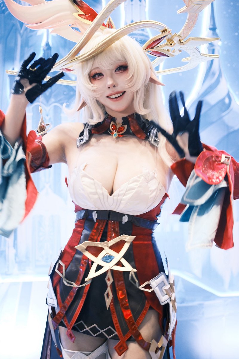 saihara_kkkei's tweet photo. C108原神

アリス(@Takomayuyi )

#c108_cos #c108 
#原神C108 #スネージナヤを感じよ https://t.co/15esBVVU7R