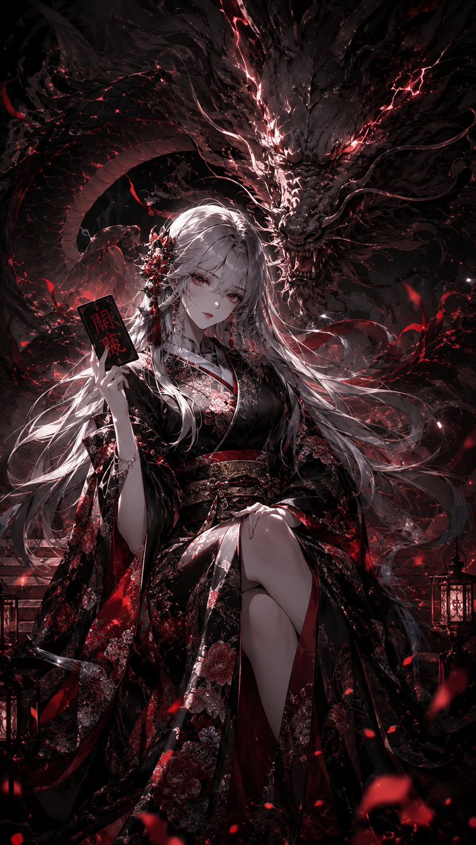 sophiasworld_17's tweet photo. Surrounded by a black dragon, crimson magic, and flowing elegance, she rules over a world of shadows and ancient power. ๐ค๐ A scene filled with mystery, strength, and dangerously beautiful calm. ๐ฅ
#DarkFantasy #DragonQueen #BlackDragon #CrimsonMagic #FantasyArt https://t.co/54A773o4jn