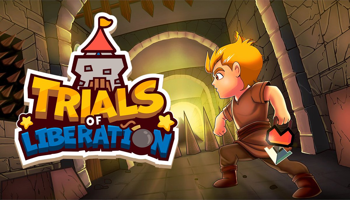 AdriTB08's tweet photo. The final piece of my Steam page redesign is finally done. 🎨

Here’s the new capsule art for Trials of Liberation, and the difference from the old one is honestly huge.

Swipe to see the differences!

Huge shoutout to @ninikiwitch for bringing the new vision for the game to life. ❤️

#indiedev #gamedev #indiegame #Steam
