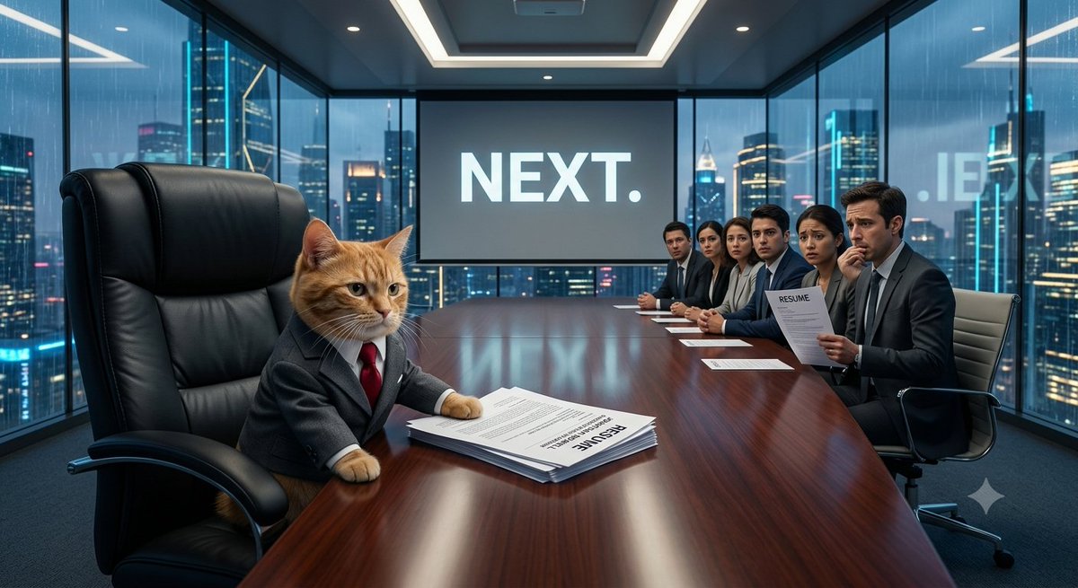 The Cat CEO Office Interview
