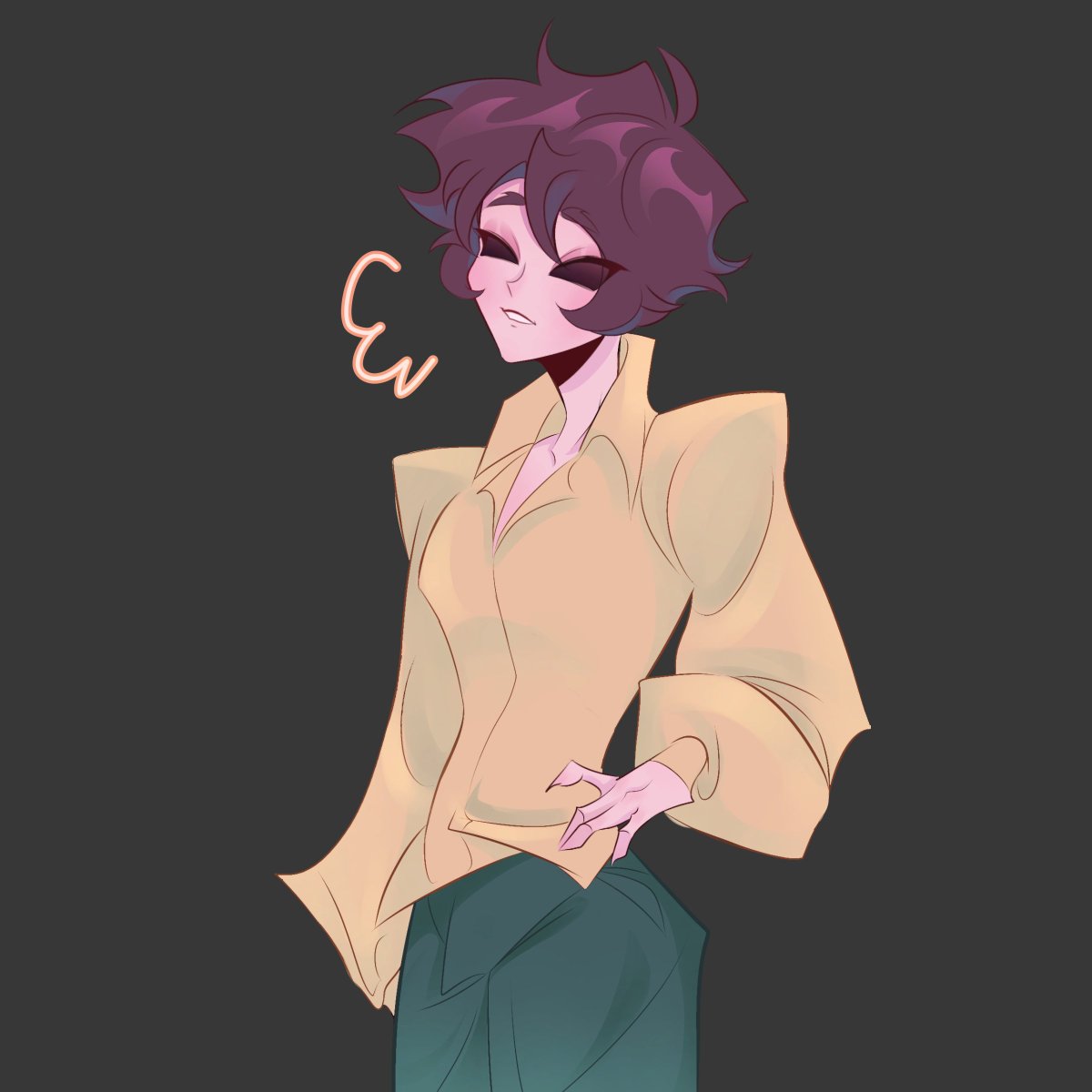 DinoEstudio's tweet photo. Redesign of natael, One of my hazbin hotel OCs. 
#oc #hazbienhotel #drawing https://t.co/anFcKHY4xN