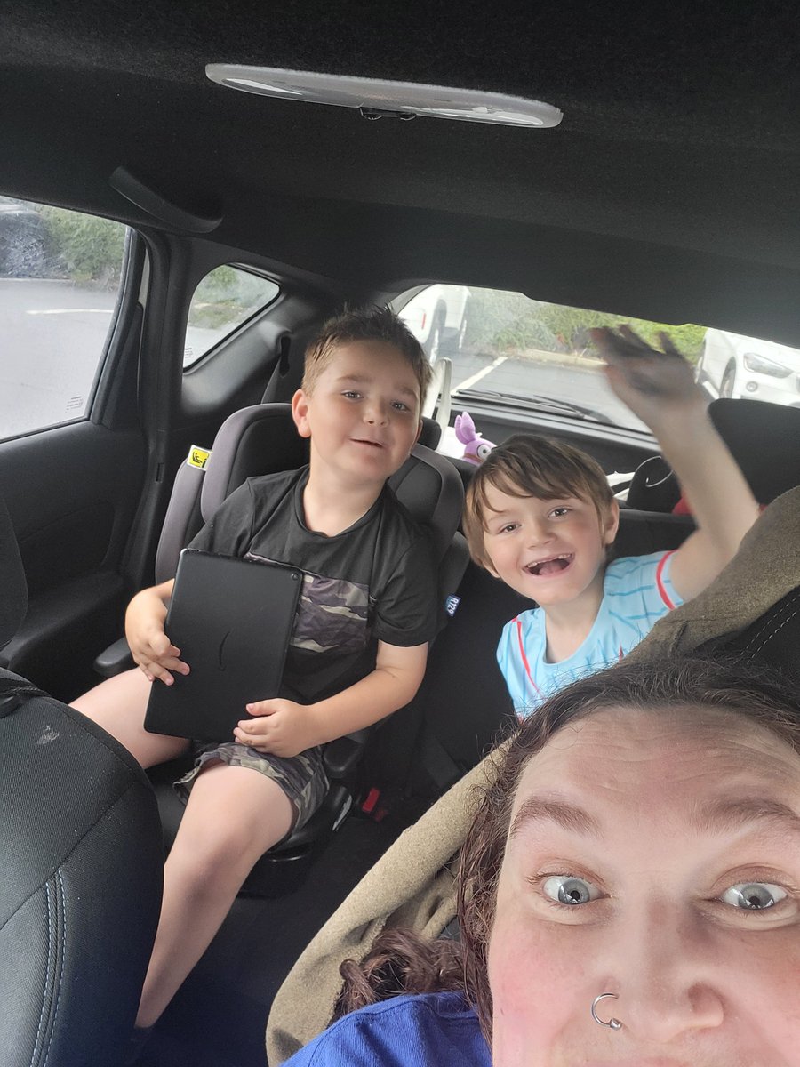 WWEOLDSCHOOL's tweet photo. Travelling down to @altontowers with my two big boys!! So excited 😊 for tomorrow 😍 couldn't find our pass vouchers for drinks though!! But made sure we have their disability badges https://t.co/onyZShEFWI