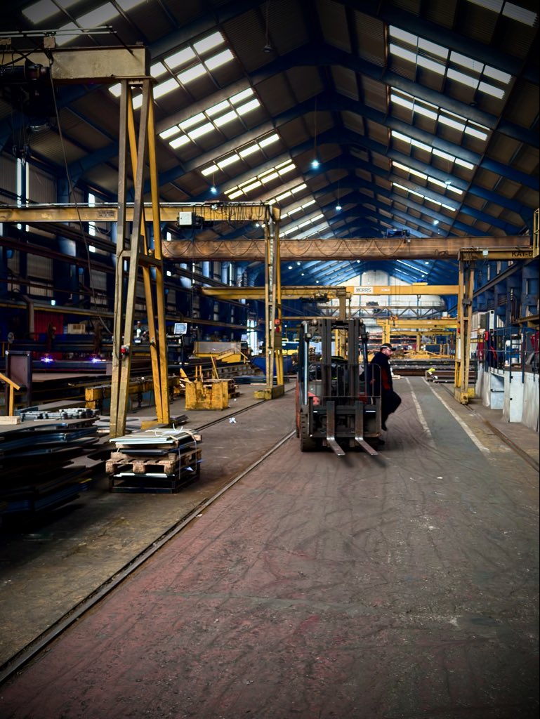 ahmedshubber25's tweet photo. I’m incredibly excited to announce that Lumina has acquired our first factory.

At 250,000 sq. ft., the facility includes 20+ CNC machines, multiple cutting beds, and a team of more than 100 people. Our steel business is on track to generate $15M in revenue this year, with a goal of doubling to $30M next year.

Beyond serving external customers, the factory will bring dozens of Lumina vehicle fabrications in-house over the next 8–10 months. As we scale Moonlander deployments and prepare to launch BladeRunner, this facility will support our steel production needs through 2026 and 2027.

We own the land, the building, and the equipment.

This is the first of many factories we plan to bring into the Lumina portfolio, and we’re excited to bring you along for the journey.