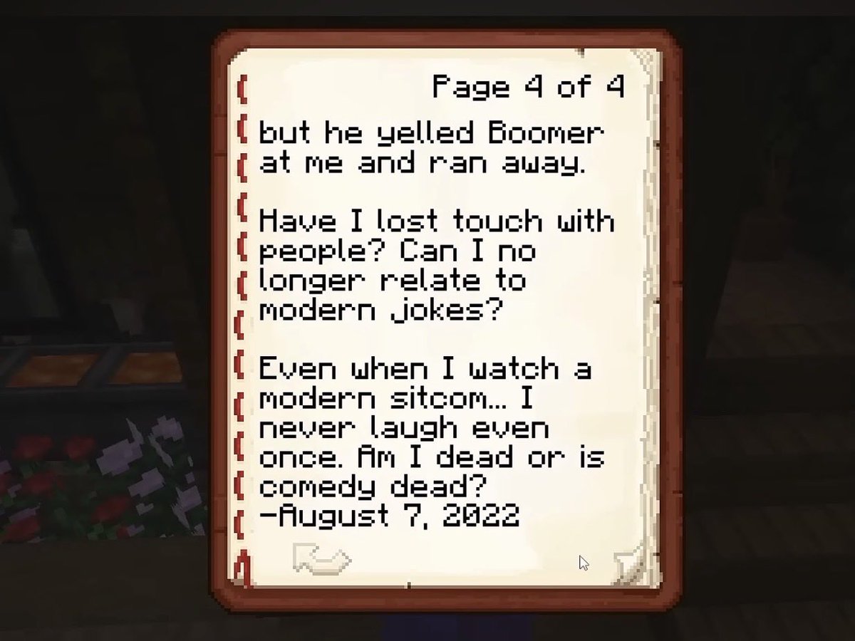 Hoshi_umii's tweet photo. Etho’s diary from s9.. i love his humor its so stupid https://t.co/fLrNA6vpWm