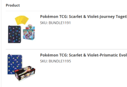 PokemonRestocks's tweet photo. Exclusive Prismatic Evolutions, Destined Rivals ETBs & More Bundles Checking Out at Pokemon Center! ✨

Prismatic Evolutions ETB: 
https://t.co/6bFm5Tb7qL

Destined Rivals ETB: 
https://t.co/0bInVKVoLo

Brilliant Stars ETB: 
https://t.co/sNSxZSpb9l

Prismatic Evolutions Surprise Box: 
https://t.co/QZozpQarY5

Lucario VSTAR Box: 
https://t.co/OMxTpgS5qC

Journey Together Booster Box: 
https://t.co/vFH4hPqENj

Items are available on the homepage and through the direct link above. Seeing checkouts coming in slowly, most bundles look to be low stock unfortunately. Hang in there if you're still in the queue! ⚡️

Let us know if you have any luck!
#Pokemon #PokemonTCG