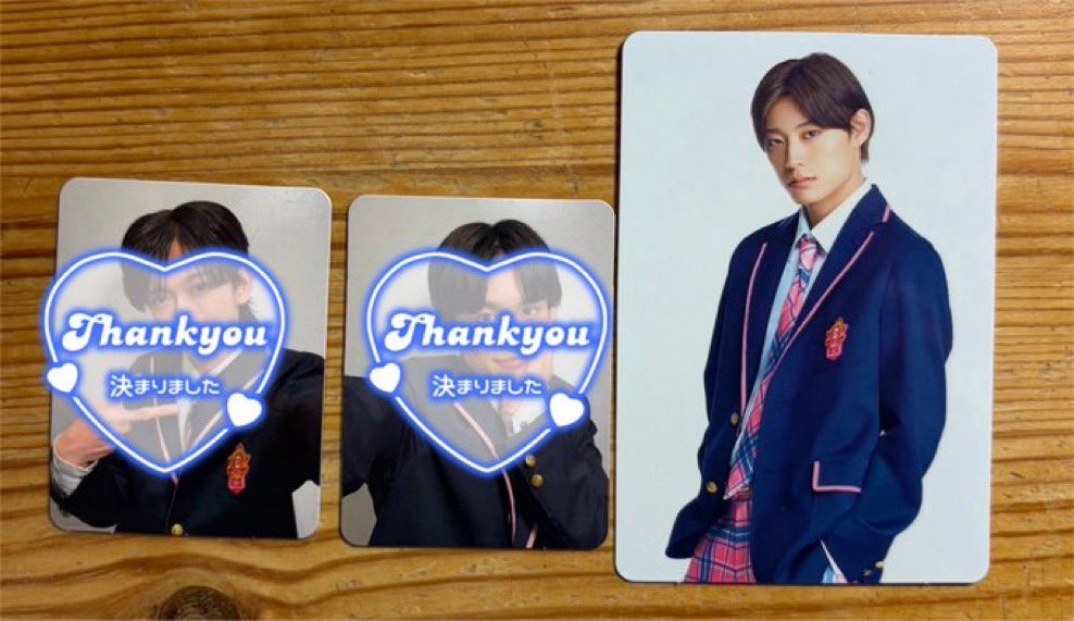 09271004_ami's tweet photo. EBiDAN エビダン 超特急 Yes! 東京 Y東 封入 トレカ 交換 買取

【譲】アロハ（大）

【求】 カイ、ハル、シューヤ
異種交換可能（過去のミニフォト、生写真大歓迎です。）

郵送もしくは現場（11/26）でのお取引可能です。
気軽にお声かけください

 #EBiDAN交換  #超特急交換 https://t.co/eja20ZZ9Yi