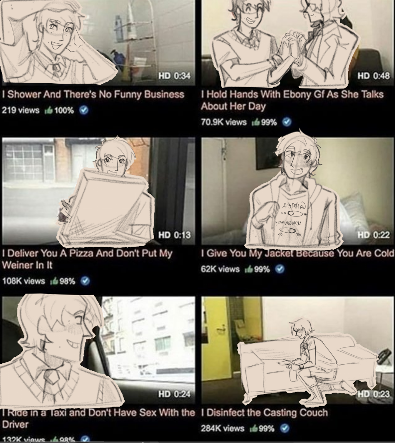 OrNotToBy's tweet photo. in doltown the only video sharing platform they have is pornhub so robin has to improvise
#dol #degreesoflewdity https://t.co/gL1DWdZATL