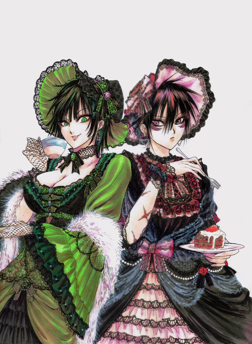 uCynthiaZeiurcb's tweet photo. I have to post this one separately. I don’t think I can draw something like this right now.These two are my favorites, because they look so much like my beloved Mikasa.
#Fubuki
#Speedosoundsonic https://t.co/Kw66NY5BS3