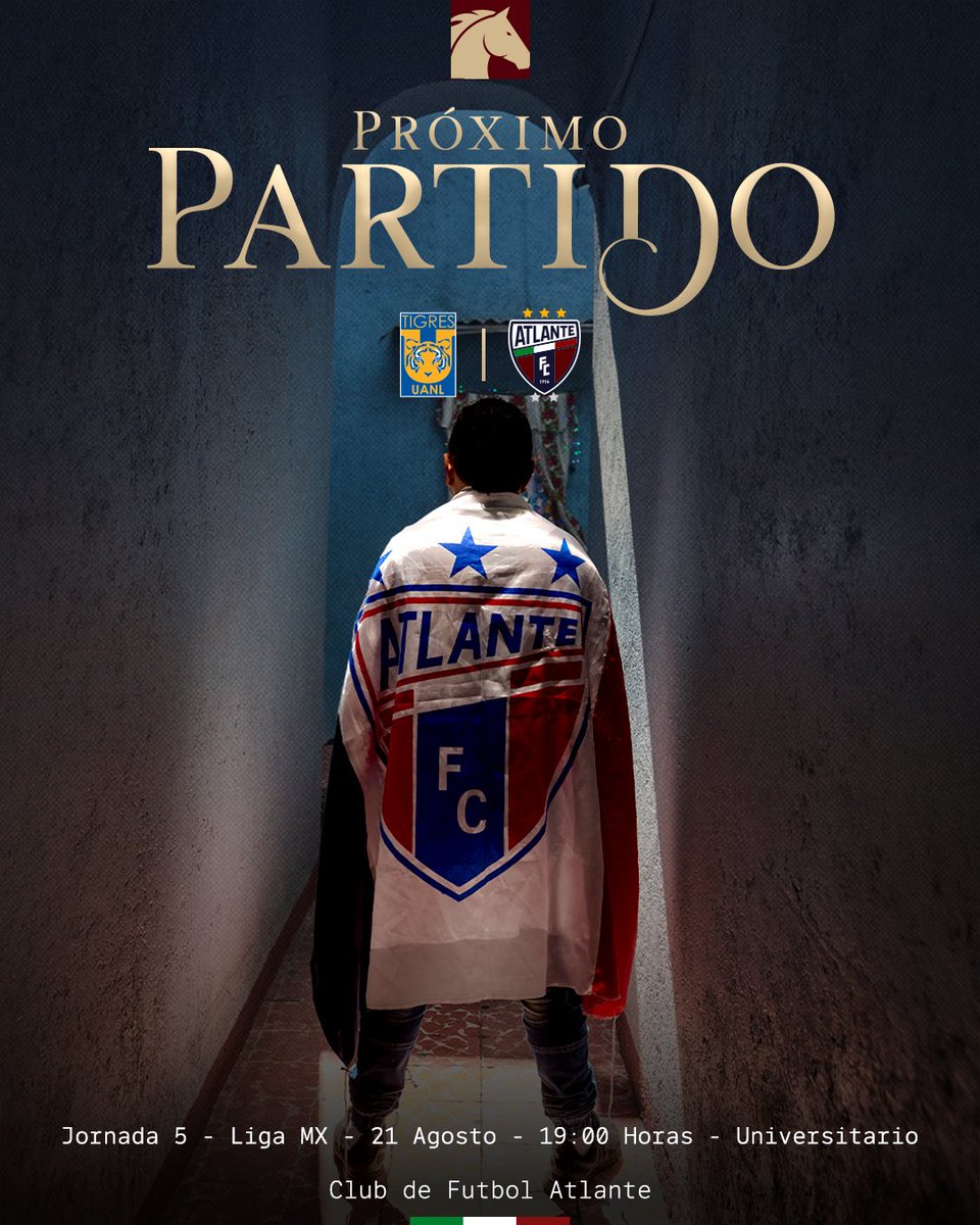Atlante's tweet photo. El Azulgrana regresa a la Sultana del Norte. Nos vemos el viernes en San Nicolás . 

#LesGusteONoLesGuste 
#LesPrometimosVolver https://t.co/4cNueqoYWh