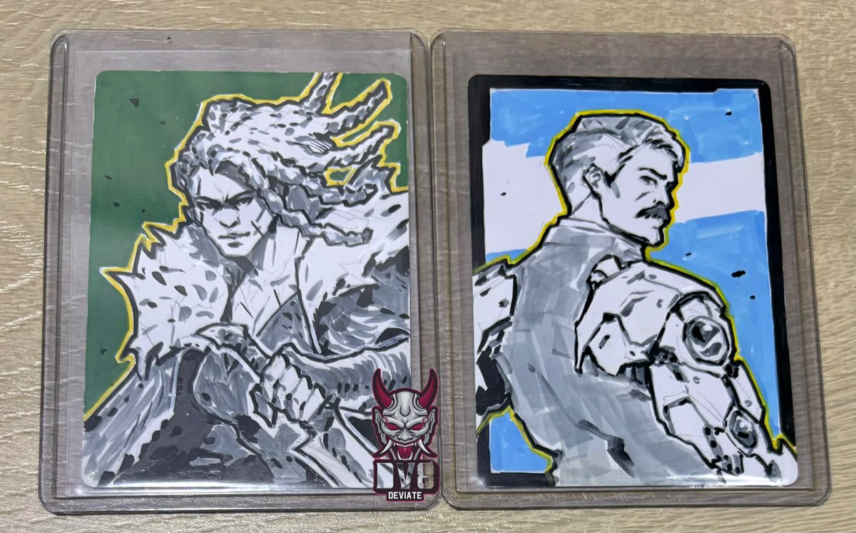 DerekYang808's tweet photo. Calling Bangkok spoils!! I am very pleased with these. Especially the Blood Splattered Vest which is one of my favorite art in the game. I wish the Gold Foil was EA.
#fabtcg #fabassassin https://t.co/OxEKhjJ4x5