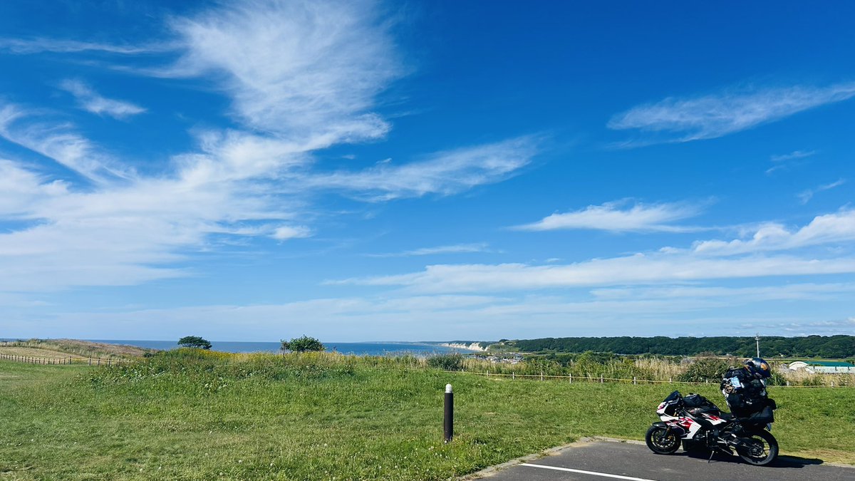 rain_die_bite's tweet photo. #ノシャップ岬
#利尻富士
#オトンルイ風力発電
#初山別 https://t.co/PT2rZLNVOR