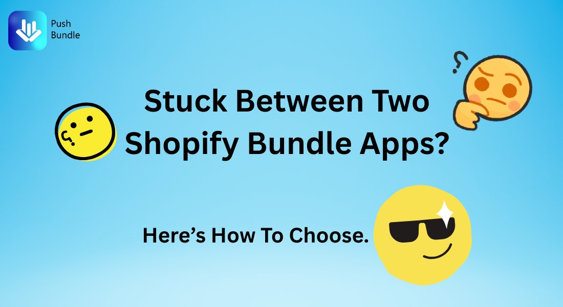 pushbundle's tweet photo. The easiest way to compare two bundle apps:

Build the same REAL offer in both.

Same products.
Same quantities.
Same discount.
Same storefront.

Then compare the experience.

#Shopify #ShopifyApps #eCommerce #BundleApps https://t.co/fAdYGTC4Cx