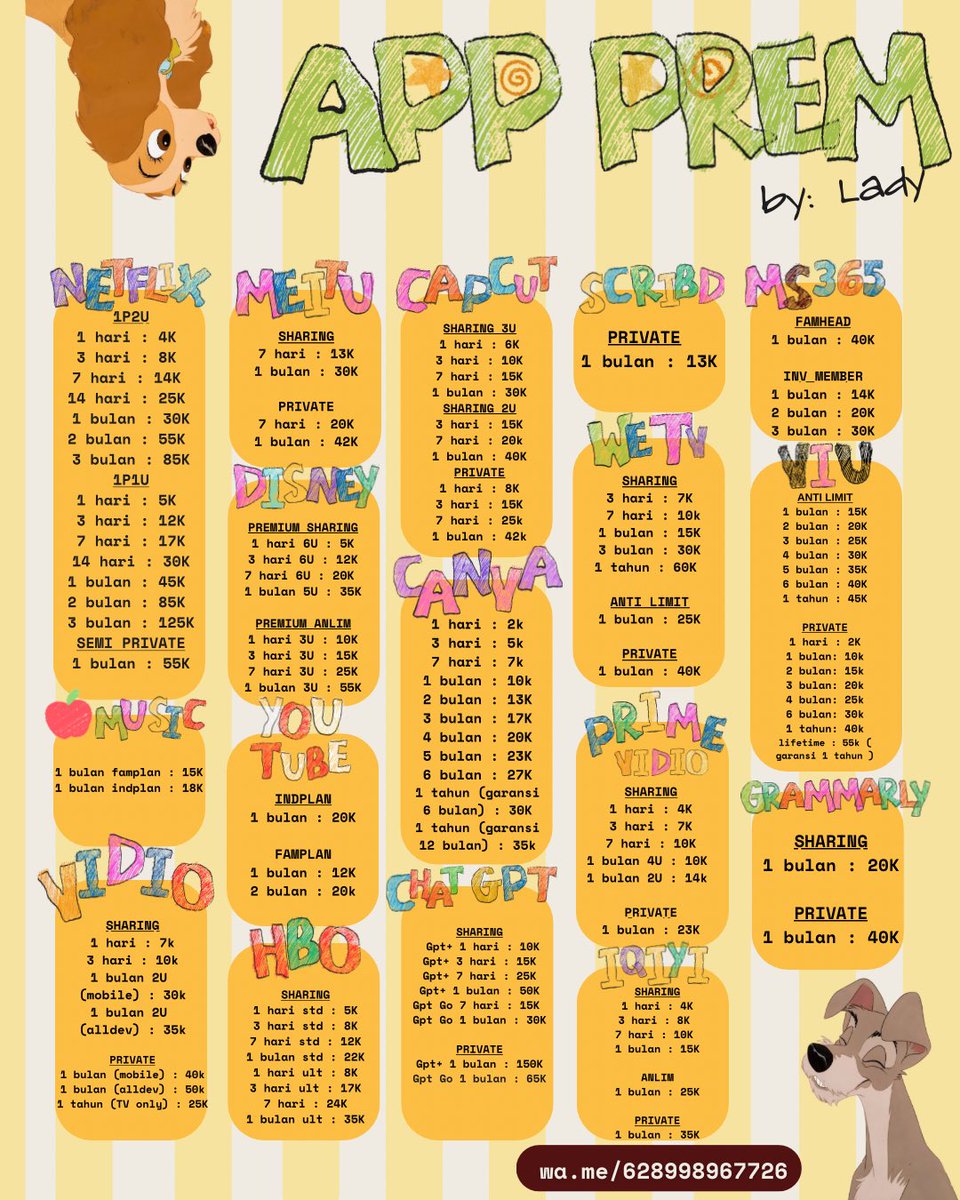 ladylefttheyard's tweet photo. ୨୧ ˚₊‧ 🐾 welcome to Lady’s Backyard ‧₊˚ ୨୧

what are you looking for today? 🦴

₊˚⊹ contact— wa di bio ✧
🐾 proofs &amp; reviews → https://t.co/nUZUQF6ySe

aplikasi lain tersedia #zonauangㅤ ♡ https://t.co/9QOWhyGIdr