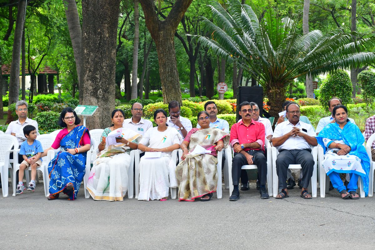 NIRDPR_India's tweet photo. 🇮🇳 NIRDPR Celebrates the 80th Independence Day

@NIRDPR_India, Hyderabad, celebrated the 80th Independence Day of India on 15 August 2026 with patriotic spirit and enthusiasm, bringing together faculty, staff, students and training programme participants.

In the absence of Ms Rohini R. Bhajibhakare, IAS, Deputy Director General, @NIRDPR_India, the National Flag was hoisted by Prof. @JyothisNird, Professor & Head, Centre for PG Studies and Distance Education (CPGS & DE), NIRDPR.

The DDG’s message highlighted NIRDPR’s contributions to rural development through training, capacity building, research, consultancy and knowledge dissemination, and called for collective efforts towards making NIRDPR a Centre of Excellence and contributing to Viksit Bharat @2047.

🇮🇳 Jai Hind! Jai Bharat!

#NIRDPR #IndependenceDay2026 #ViksitBharat2047 #RuralDevelopment