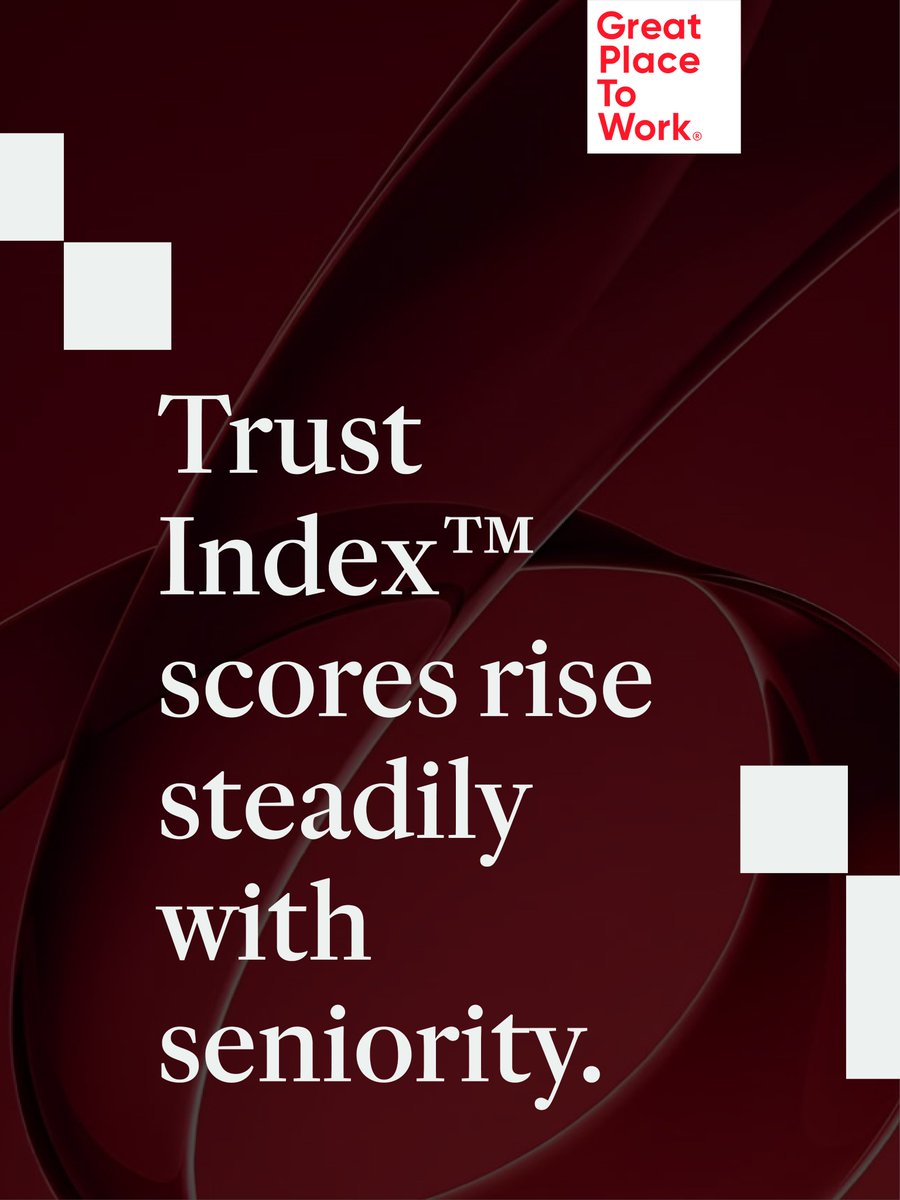 GPTW_India's tweet photo. Here's an uncomfortable pattern in the data: Trust Index™ scores trend upward as employees move up the hierarchy.

Which means the people who most need to feel valued your newest, most junior employees are consistently the ones experiencing the culture least. Gen Z and millennial employees show the most room for improvement; Gen X reports the most positive experience.

If you're only listening to the top of the organizational chart, you're not measuring your culture. You're measuring your leadership's opinion of it.
Read more → https://t.co/JmkKX7Nf0S

#EmployeeExperience #TrustIndex #GreatPlaceToWorkIndia