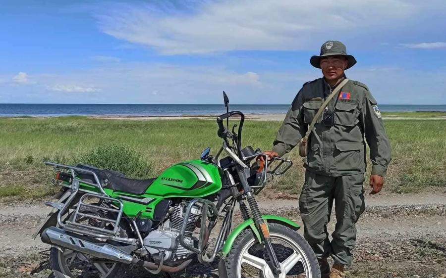 Mongoliapost's tweet photo. My father, Dashdavaa, has been working for over 20 years as a ranger in the Turgen Mountain Strictly Protected Area under the Management Administration for the Uvs Lake Basin Strictly Protected Area. I am a second-generation ranger. My father’s assigned section features rare https://t.co/Zqyd08Ln5l